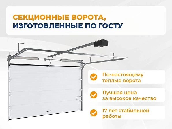 Cекционные ворота 4000х2700 мм антрацитовые DoorHan RSD02, belgorod.doorhan.ru